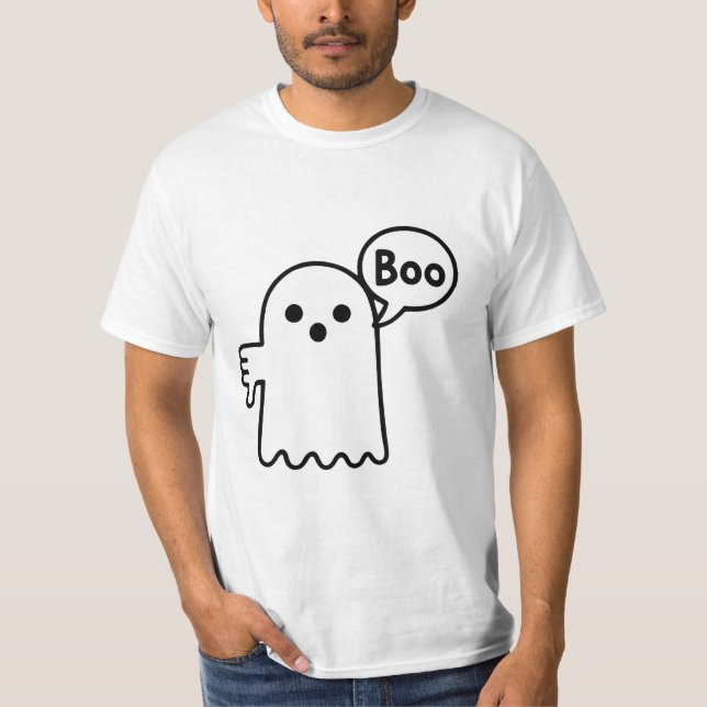 T-shirt med missbilligandets spöke (Framsida)