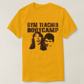 T-Shirt med namnet Gym Teacher Bootcamp