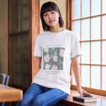 T-shirt med november födelsemånadsblomma