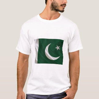 T-Shirt med pakistansk Flagga