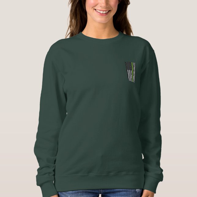 T-shirt med parkvaktarflagga (Framsida)
