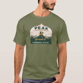 T-shirt med Peak Performance-logotyp