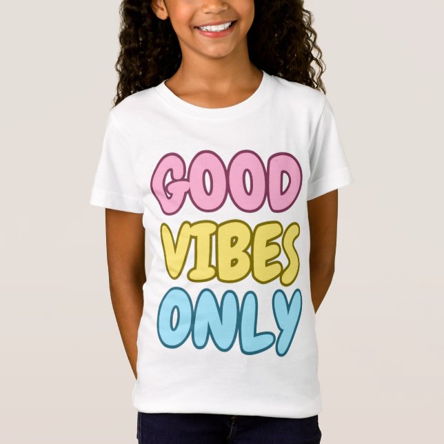 T-Shirt med positiv energi (Framsida)