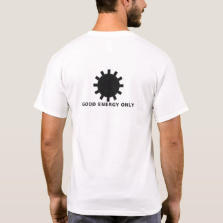 T-shirt med Retro Sol-grafik och Budskap om God En