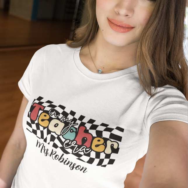 T-shirt med retropresent till min lärartid (Skapare uppladdad)