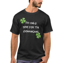 T-shirt med Shamrock
