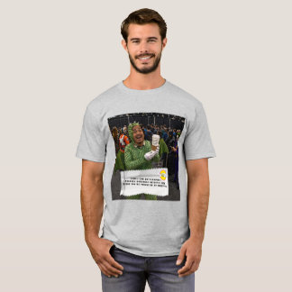 T-shirt med skämt om tuggummipapper Comic Con