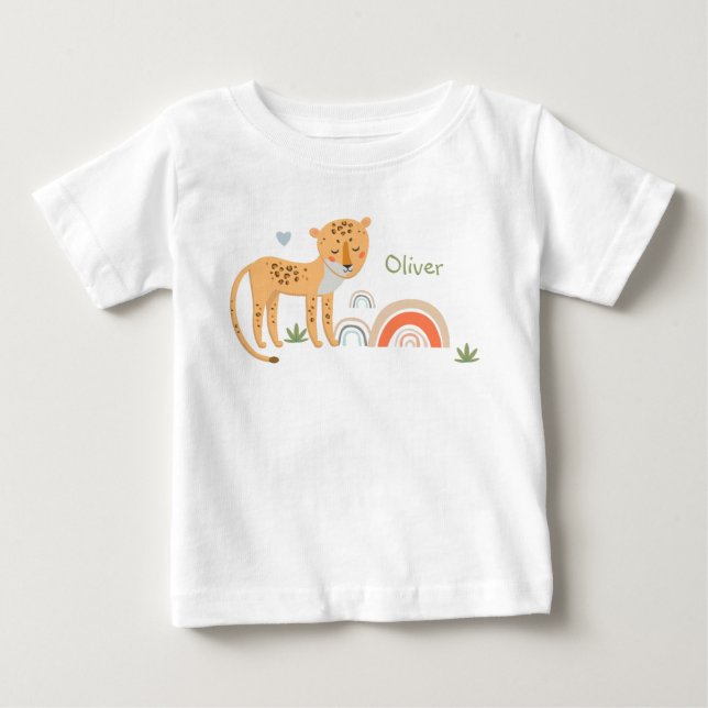 T-shirt med söt illustration (Framsida)