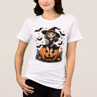 T-shirt med söt pumpamotif
