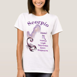T-shirt med stjärntecken Skorpionen *1