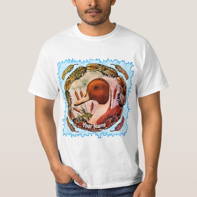 T-shirt med stjärtand (Framsida)