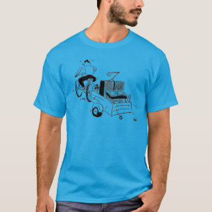 T-shirt med tecknad bild av DJ Mobil Diskotek Reko