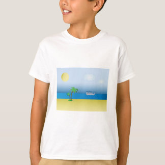 T-Shirt med tecknad val
