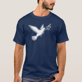T-shirt med texten Krig är inte svaret
