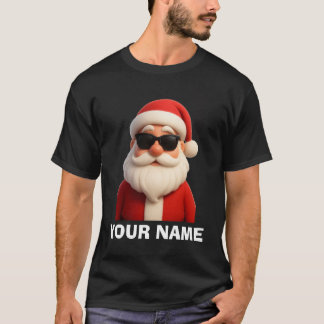 T-shirt med tomte och ditt namn