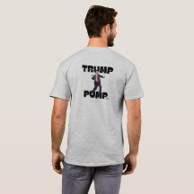 T-shirt med "trumpump Pump"