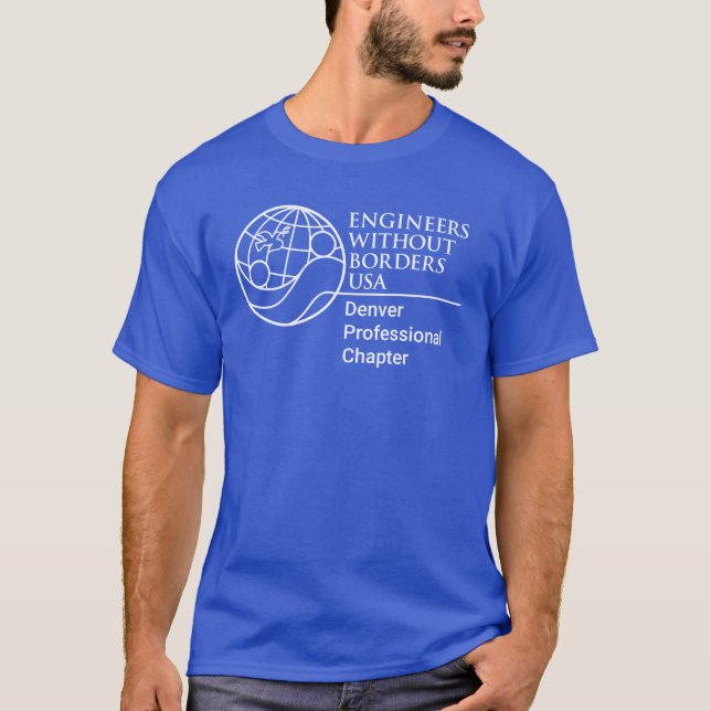 T-Shirt (med tryck på baksidan) (Framsida)