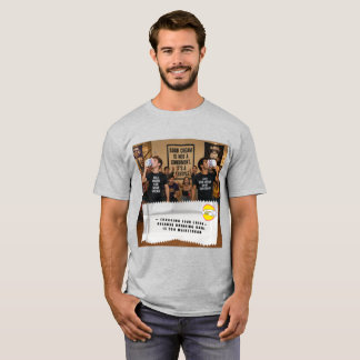 T-shirt med tuggummifodral skämt