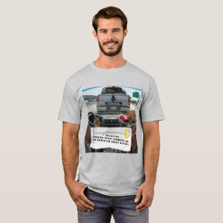 T-Shirt med tuggummifodralshistorier för grillfest