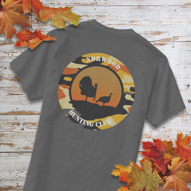 T-shirt med Turkiet- och kamouflage-mönster (Skapare uppladdad)