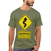 T-Shirt med Twisted Logic