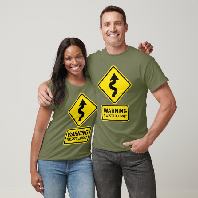T-Shirt med Twisted Logic (Unisex)
