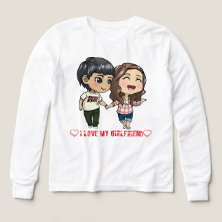T-shirt med vänners kärlek