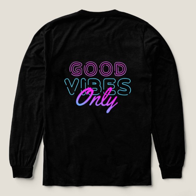 T-shirt med vibe (Design baksida)