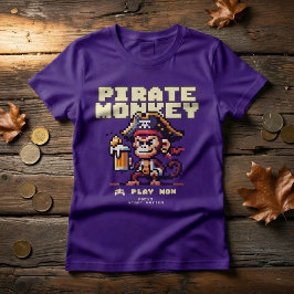 T-shirt med videospelpiratapa