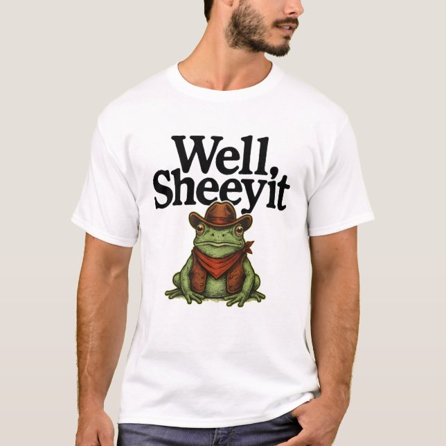 T-Shirt med Well Sheeyit (Framsida)