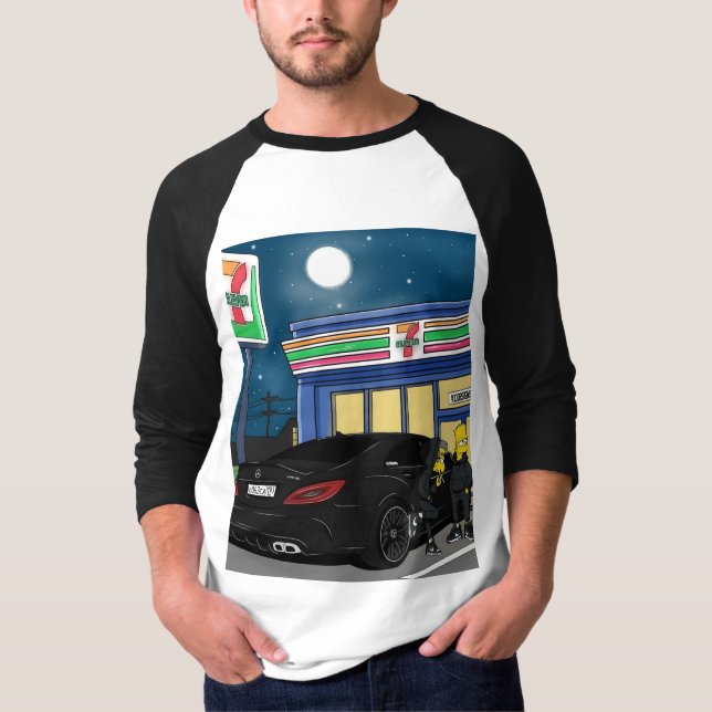 t-shirt mercedes benz (Framsida)