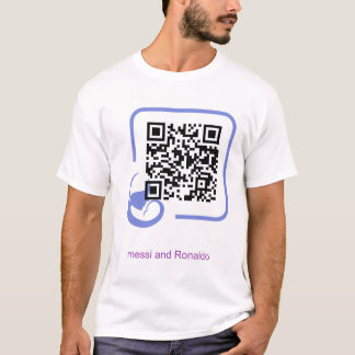 T-Shirt Messi och Ronaldo print