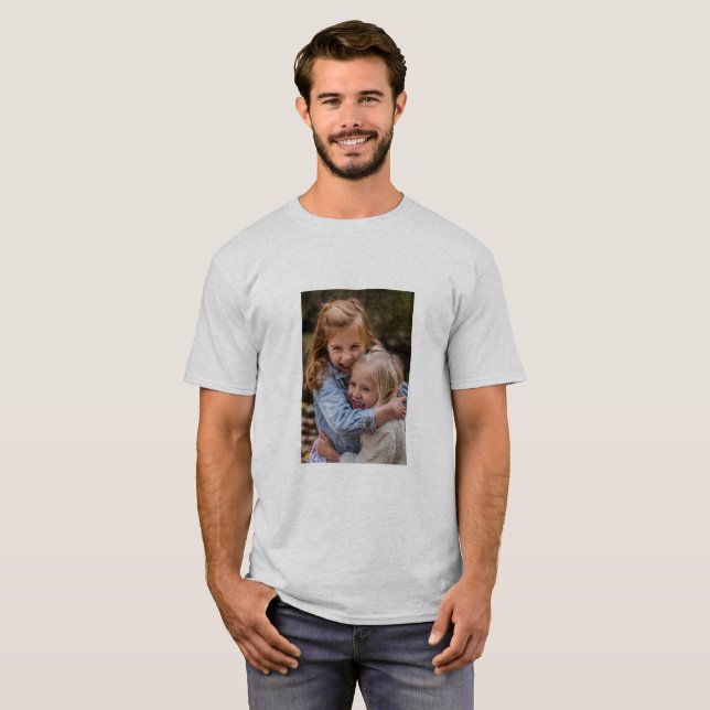t-shirt met eigen foto (Hel framsida)