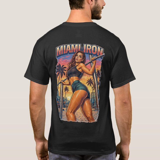 T-shirt Miami (Baksida)