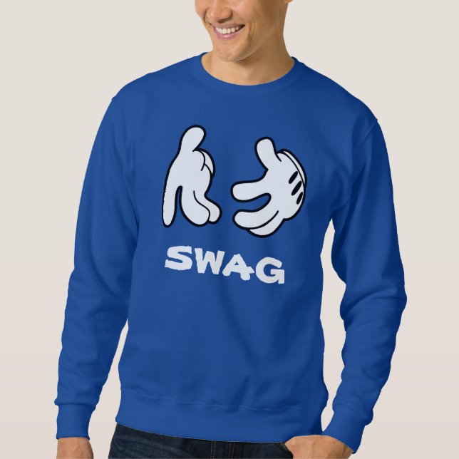T-shirt Mikey SWAG pas chère ! Sweatshirt (Framsida)