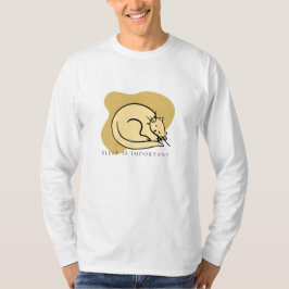 T-Shirt - Minimalistiskt Cat Lover