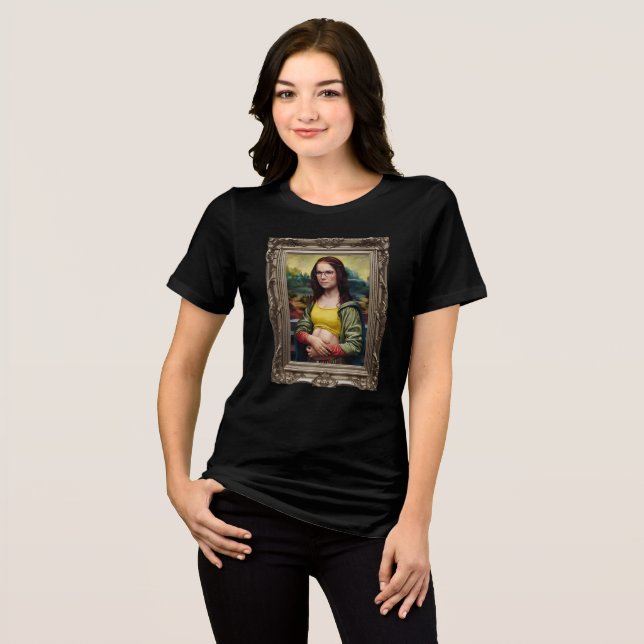 T-Shirt Modern Monalisa (Framsida Full)