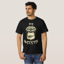 t-shirt Mon ancêtre, le gorille