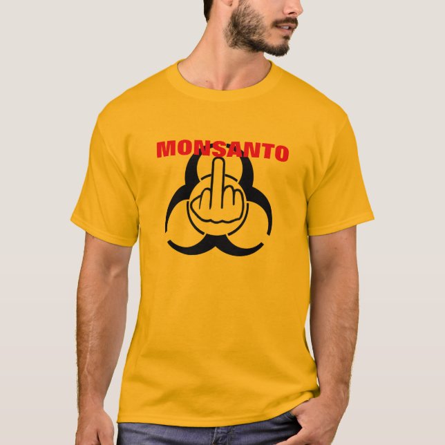 T-Shirt Monsanto Bio  Flip (Framsida)