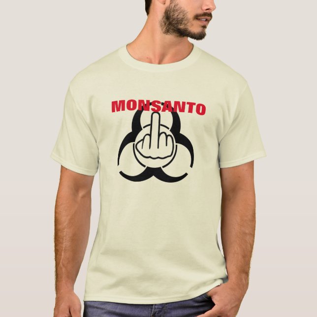 T-Shirt Monsanto Bio  Flip (Framsida)