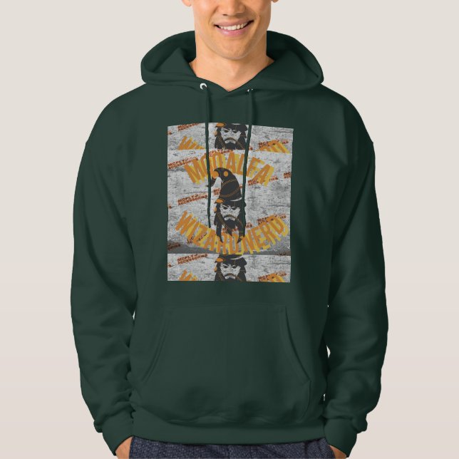 T-Shirt Moo Alfa-guiden Nerd Hoodie (Framsida)