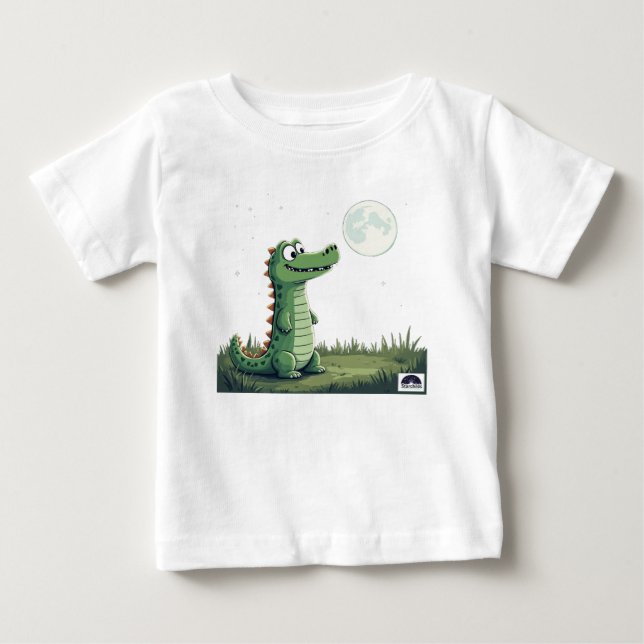 T-Shirt „Moonlight Croc“ (Framsida)