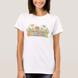 T-Shirt-Morsdagspresent Till Mormor-T-Shirt T Shirt