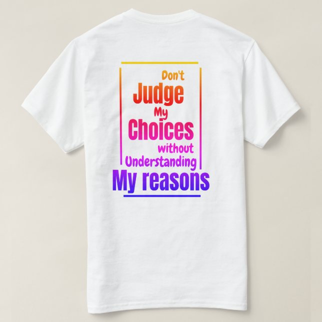 T-Shirt - Motivering (Design baksida)