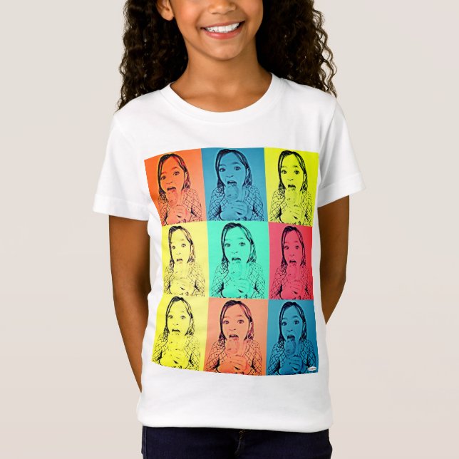 T-Shirt - Multi-Färg Graphic - HAMbWG (Framsida)