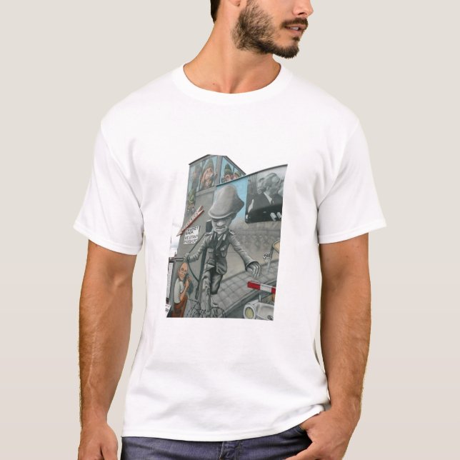 T-shirt mur de Berlin (Framsida)