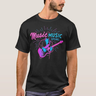 T-SHIRT MUSIC TALS NEW MODE DESIGNER TEE