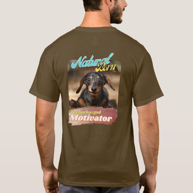 T-Shirt ’Natural Born’ (Baksida)