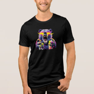 T-Shirt `Neon Graffiti Björn Rebellion78