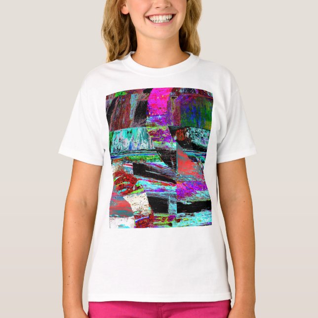 T‑Shirt – Neon Pulse T Shirt (Framsida)